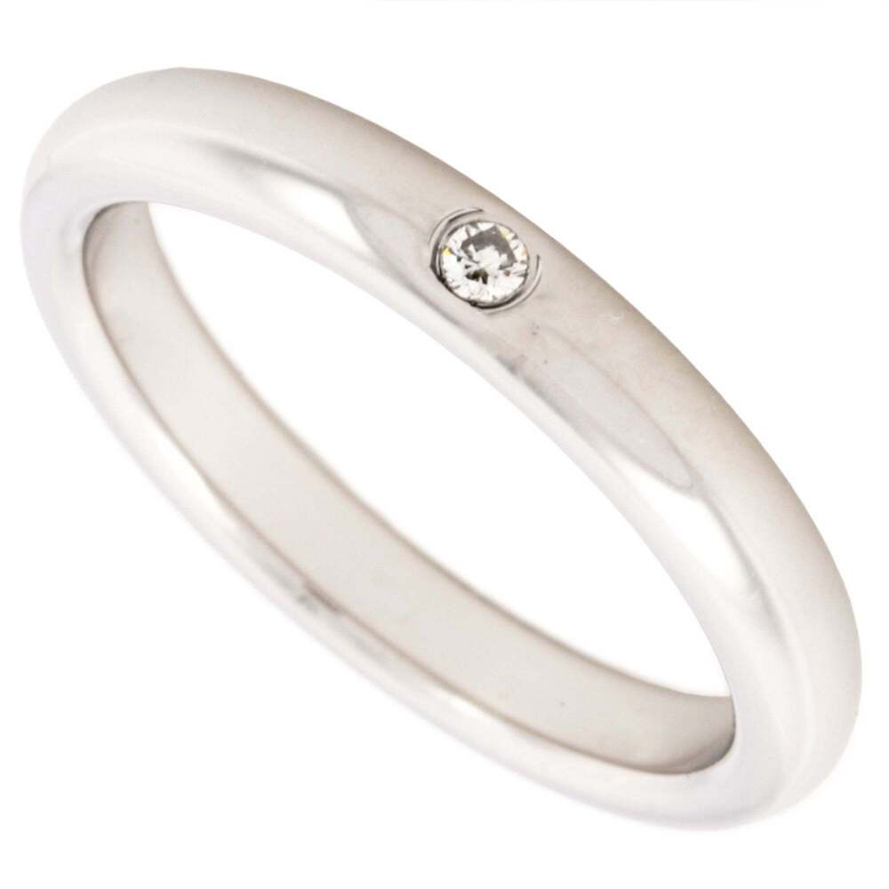 TIFFANY Authentic Silver Diamond Ring